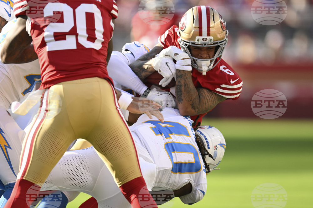 Chargers 49ers Football
