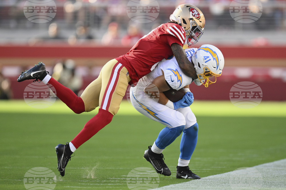 Chargers 49ers Football