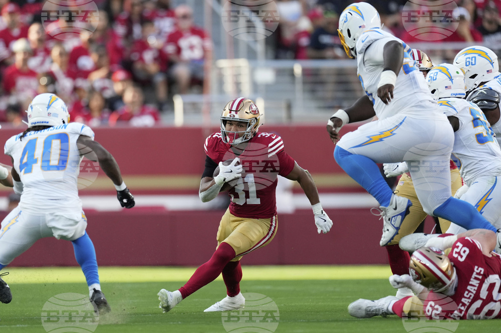 Chargers 49ers Football