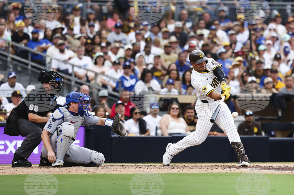 Dodgers Padres Baseball