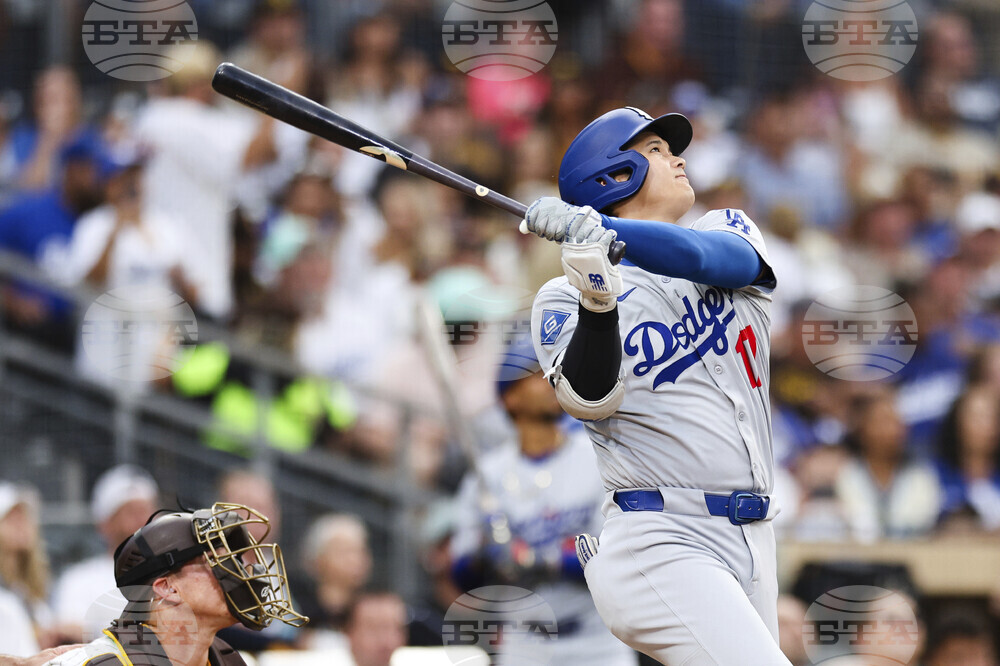 Dodgers Padres Baseball