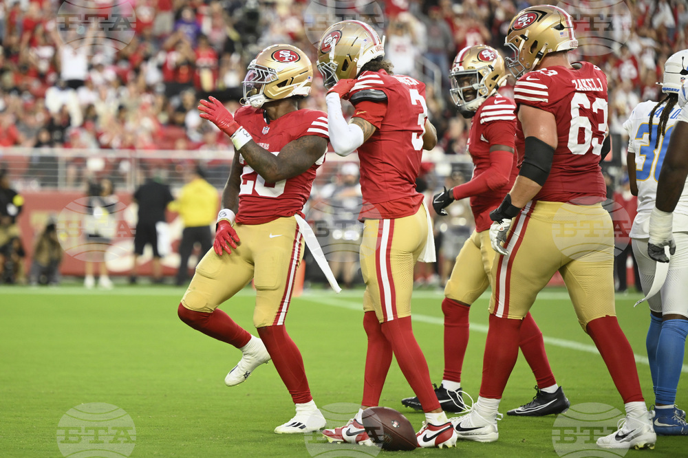 Chargers 49ers Football