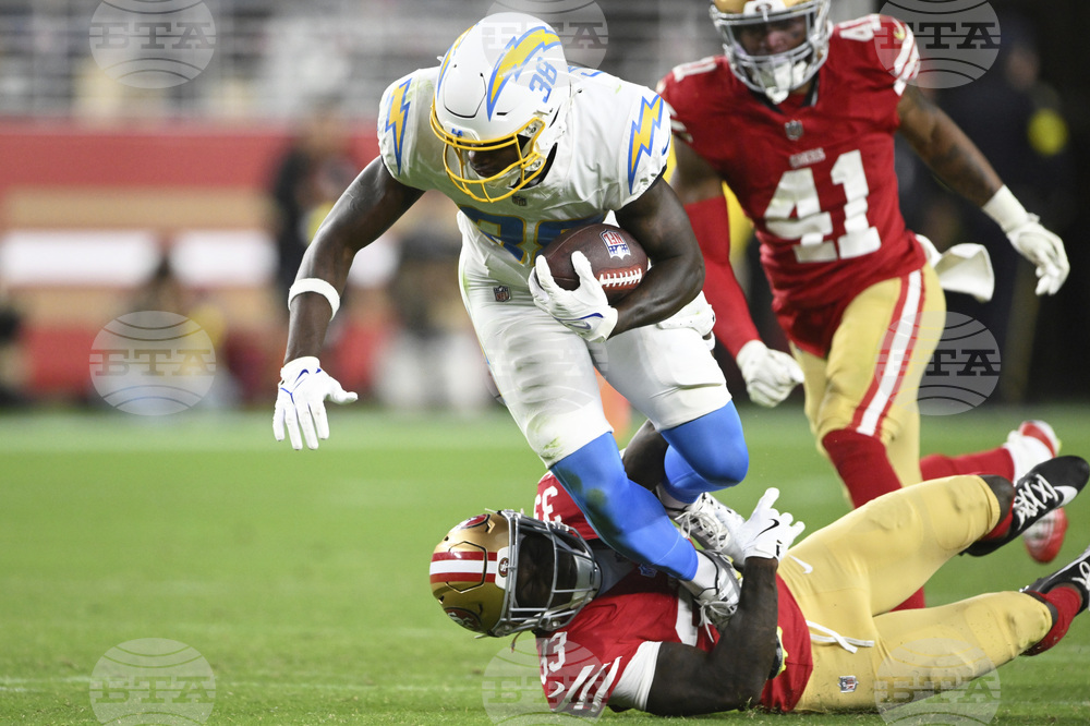 Chargers 49ers Football