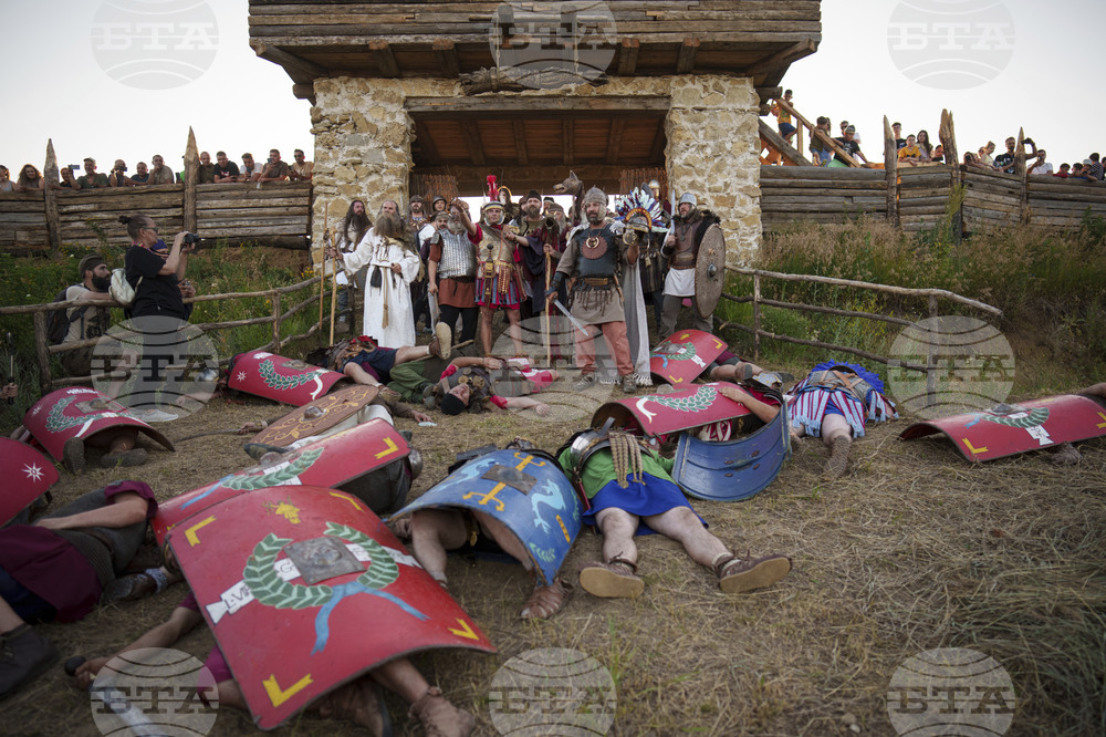 Romania Roman Era History Reenactment