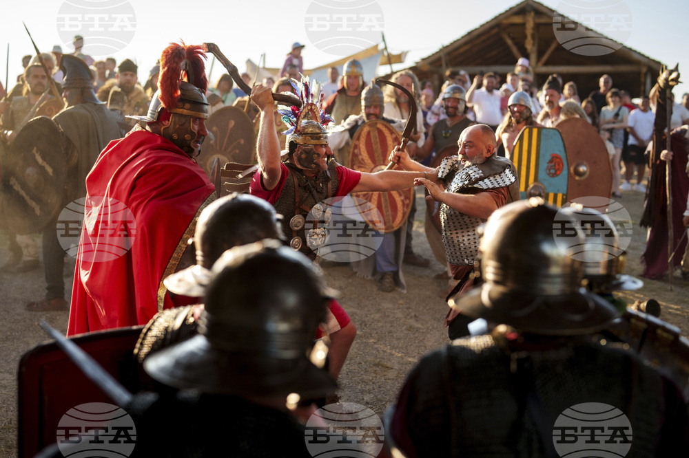 Romania Roman Era History Reenactment