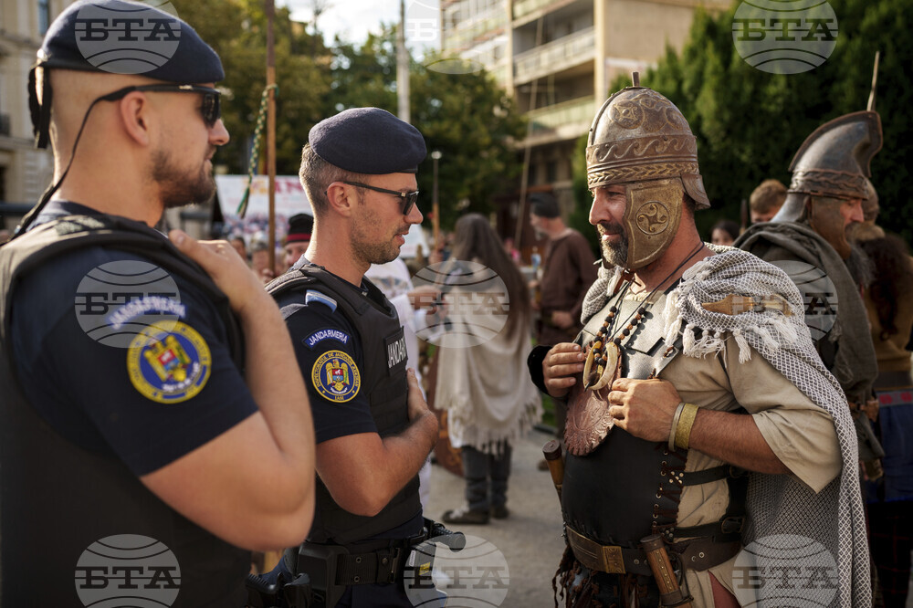 Romania Roman Era History Reenactment