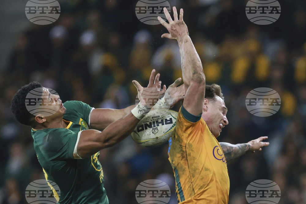 APTOPIX South Africa Australia Rugby