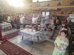 Търговище - храм „Св. Йоан Рилски“ - неделна проповед