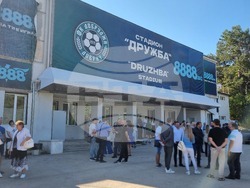 Добрич - стадион - първа копка - осветление