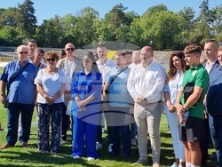 Добрич - стадион - първа копка - осветление