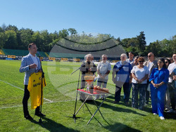 Добрич - стадион - първа копка - осветление