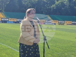 Добрич - стадион - първа копка - осветление