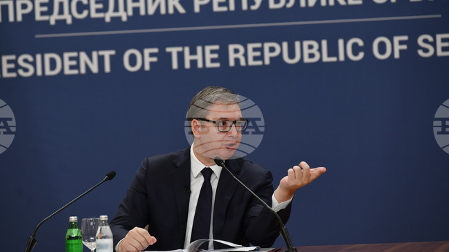 Сръбският президент Александър Вучич проведе разговор с руския посланик в Белград по повод съвместни газови проекти 