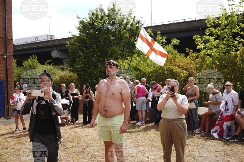 Britain Migrant Protests
