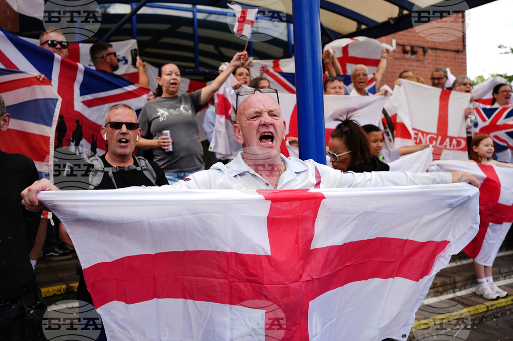 Britain Migrant Protests