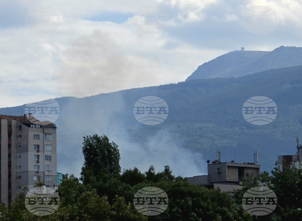 Пожар - квартал "Кръстова вада"
