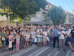 Плевен - протест - воден режим