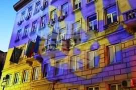 Деня на независимостта на Украйна - 3D мапинг