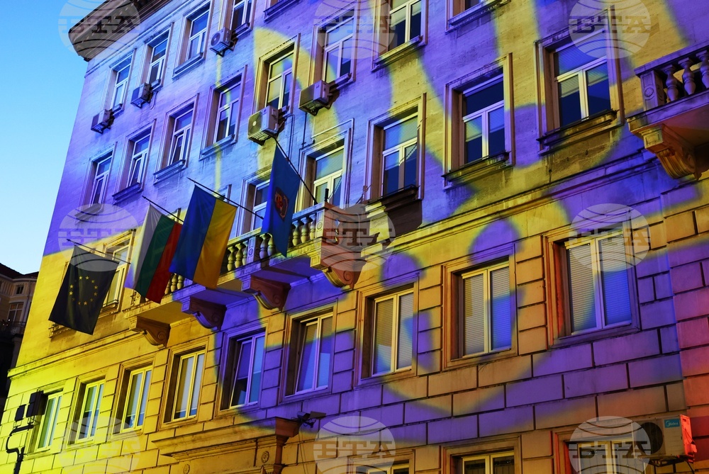 Деня на независимостта на Украйна - 3D мапинг