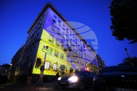 Деня на независимостта на Украйна - 3D мапинг