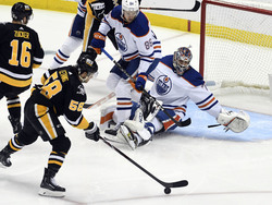Oilers Penguins Hockey