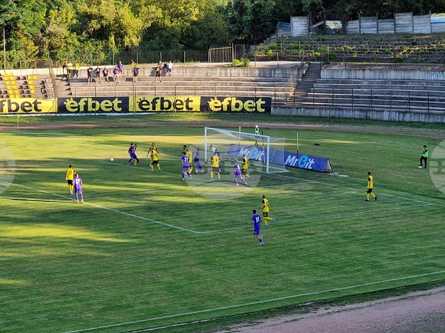 Не можахме да използваме нашите възможности за развиване на атаките, каза за БТА наставникът на Миньор Перник – Ангел Червенков 