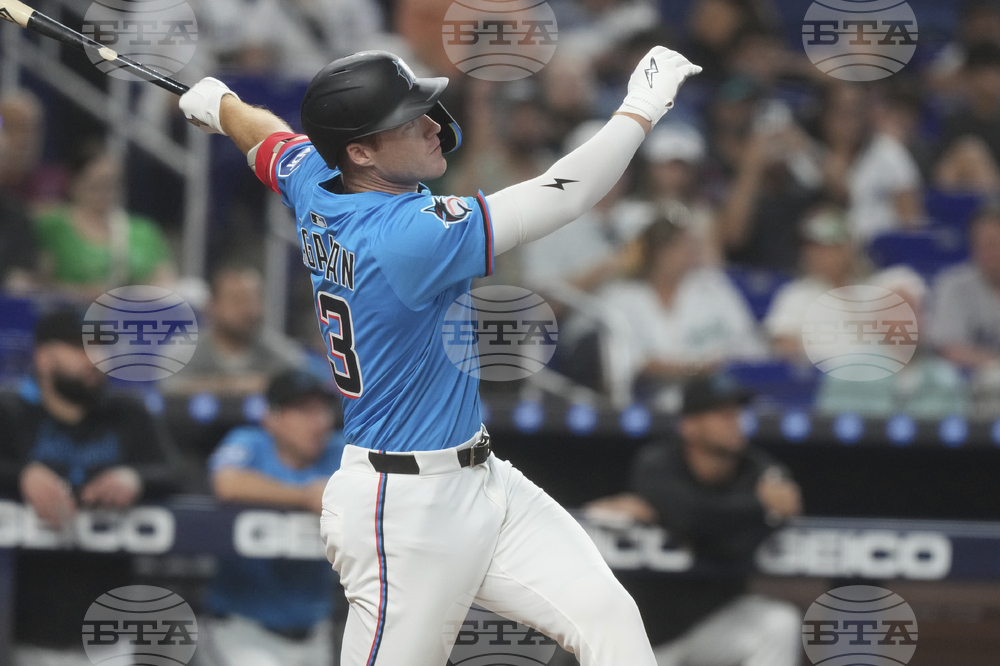 Blue Jays Marlins Baseball
