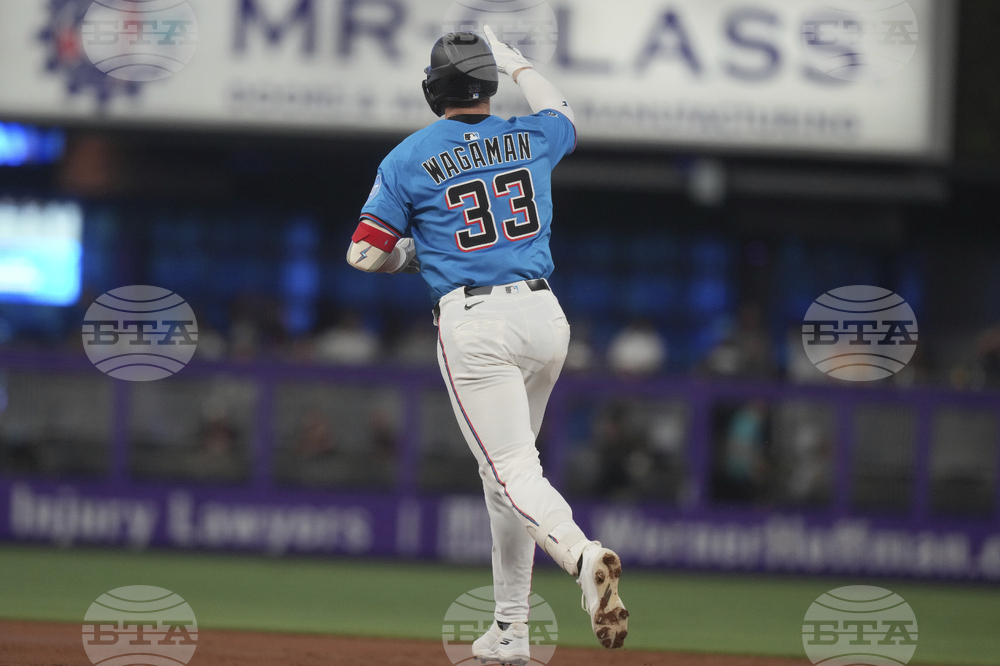 Blue Jays Marlins Baseball