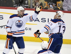 Oilers Penguins Hockey