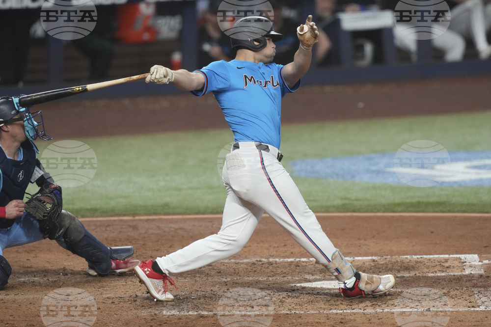 Blue Jays Marlins Baseball