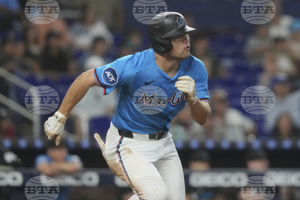 Blue Jays Marlins Baseball