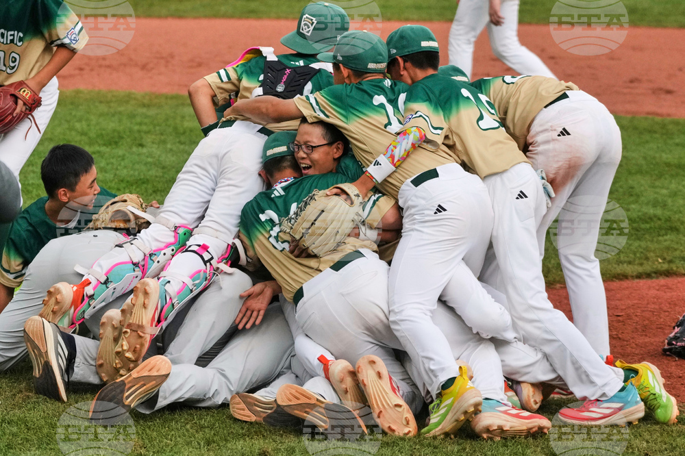 APTOPIX LLWS Nevada Taiwan Baseball