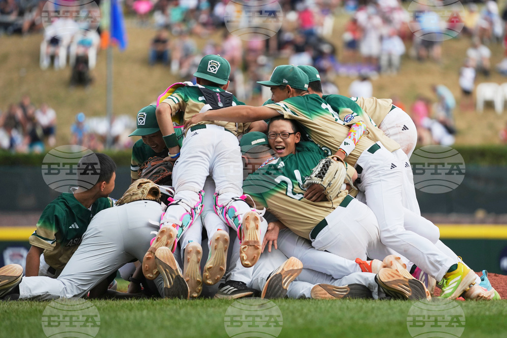 APTOPIX LLWS Taiwan Nevada Baseball
