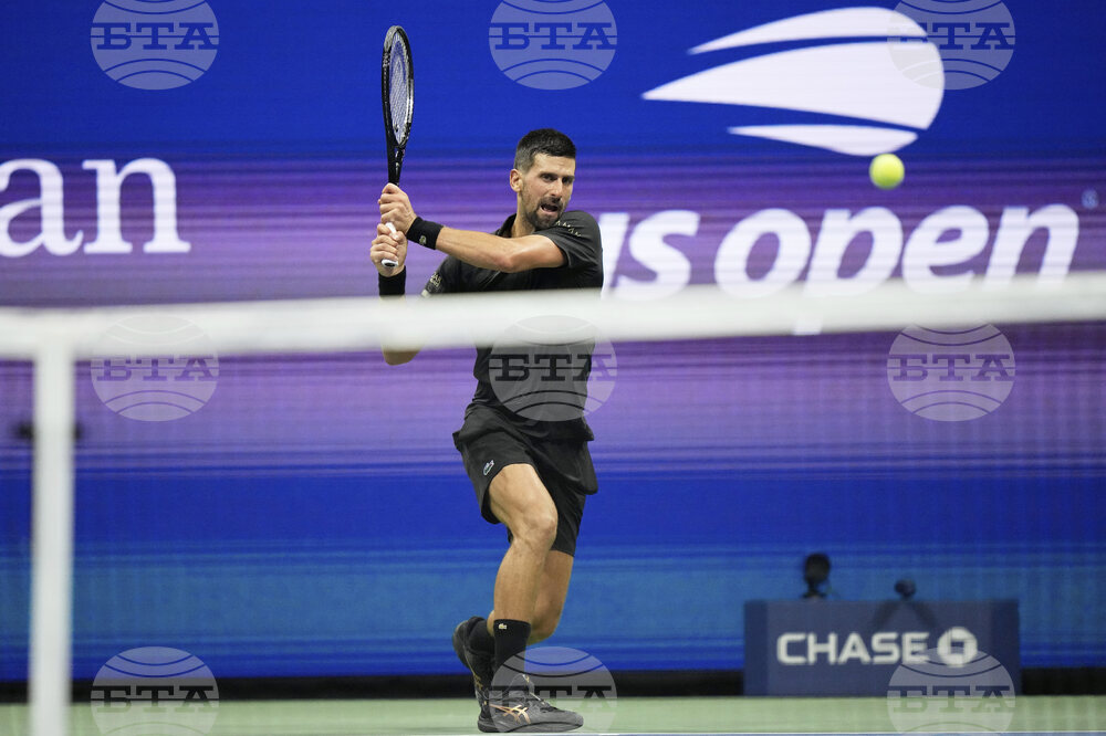 Джокович започна с убедителен успех на Откритото първенство на САЩ по тенис, Медведев отпадна на старта 