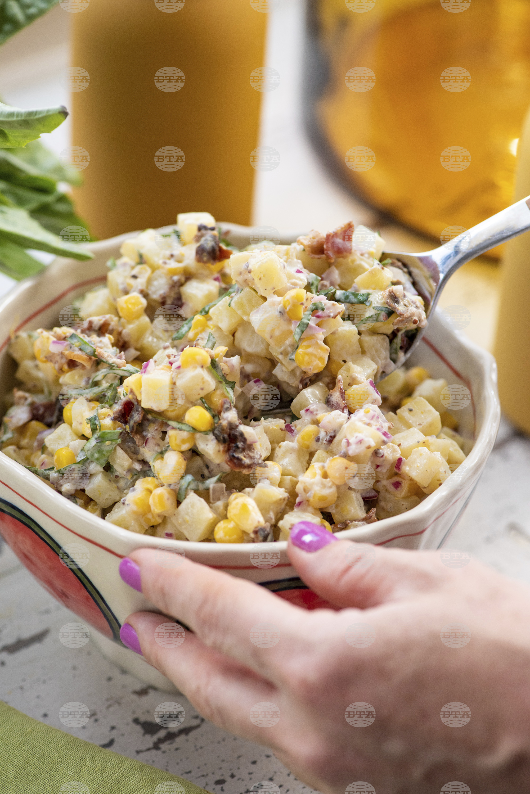 Food-Labor Day Recipe-Corn-Potato Salad