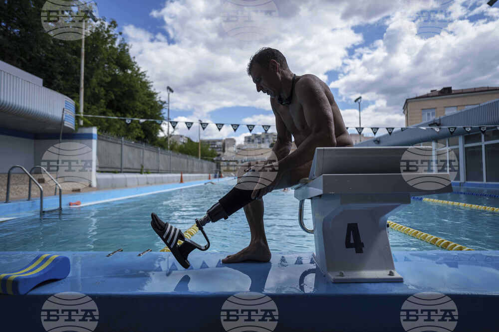 EU Turkey Ukraine Amputee Swimmers