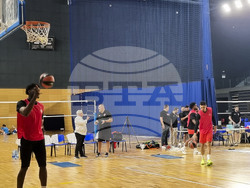 Баскетбол - тренировка - Апоел Тел Авив - Борислав Младенов