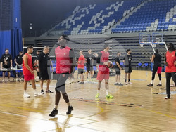 Баскетбол - тренировка - Апоел Тел Авив - Борислав Младенов