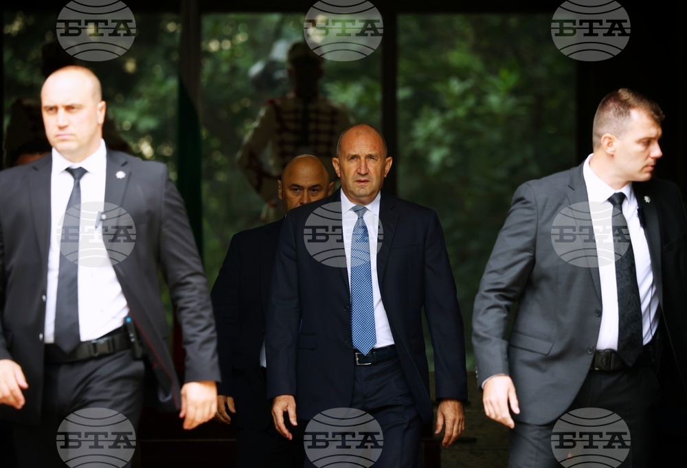 President Radev Arrives in Germany