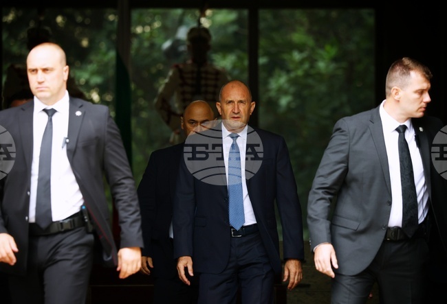 President Radev Arrives in Germany