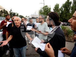 МВнР - сирийци - протест