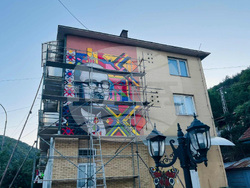 Сърбия - „Новите майстори” - стенопис