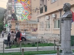 Сърбия - „Новите майстори” - стенопис