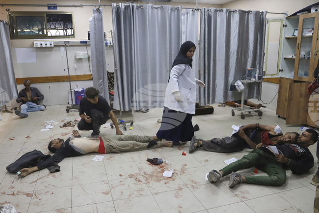 Израелската армия заяви, че е нанесла удар в района на болницата "Насер" в Газа 