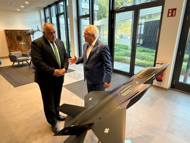 Бойко Борисов: България и най-големият отбранителен концерн "Райнметал" ще изградят съвместно 2 военни завода