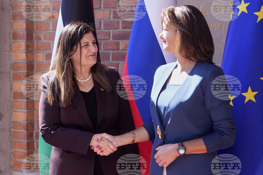 Slovenia Mideast Palestinians