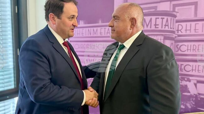 GERB Leader: Germany Is Bulgaria’s Key Partner, Shares Vision for United Europe