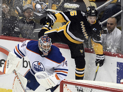 Oilers Penguins Hockey