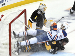 Oilers Penguins Hockey