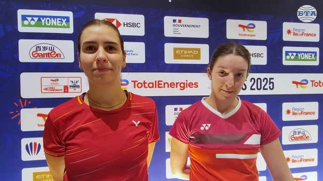 Михаела Чепишева и Цветина Попиванова загубиха на двойки жени при дебюта си на Световното първенство по бадминтон в Париж
